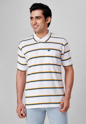 Striped White T-Shirt_42083