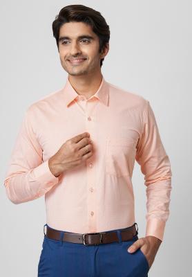 Printed Red Formal Shirt_42622