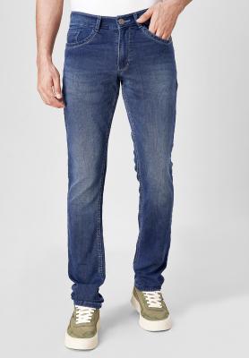Blue Mid Wash Narrow Fit Jeans_S41823