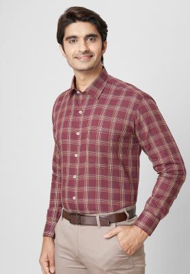 Red Checks Formal Shirt_40909